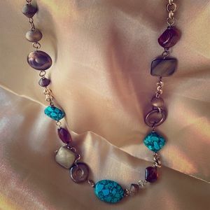 Premier Design Necklace w/ turquoise stones
